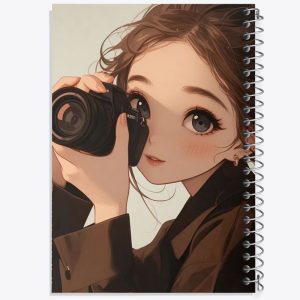 دفتر دختر عکاس