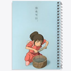 دفتر انیمه شهر اشباح (Spirited Away)