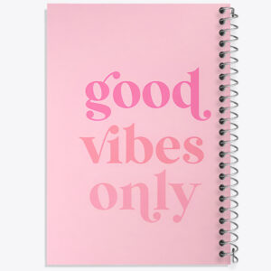 دفتر Good Vibes Only