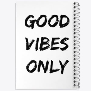 دفتر Good Vibes Only
