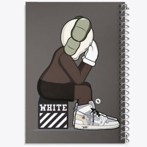 دفتر عروسک کاز (kaws)