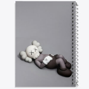 دفتر عروسک کاز (kaws)