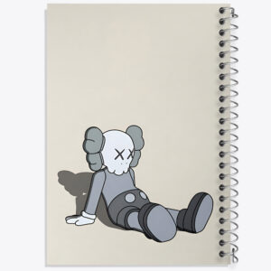 دفتر عروسک کاز (kaws)