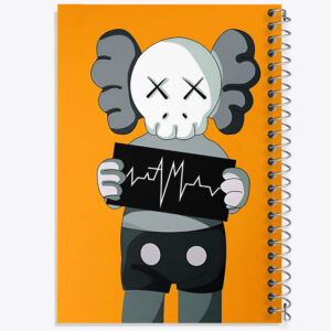 دفتر عروسک کاز (kaws)