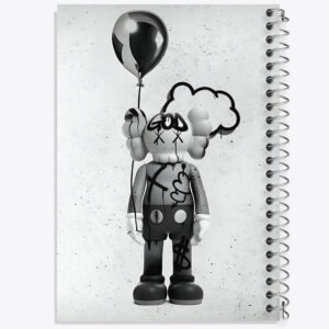 دفتر عروسک کاز (kaws)