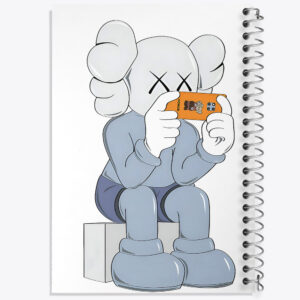 دفتر عروسک کاز (kaws)