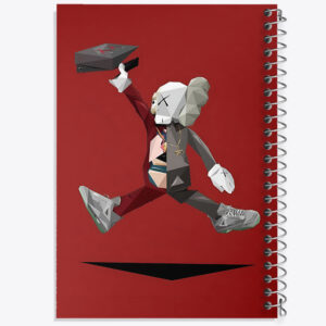 دفتر عروسک کاز (kaws)