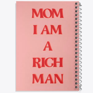 دفتر Mom I Am A Rich Man