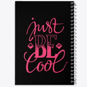 دفتر Just Be Cool