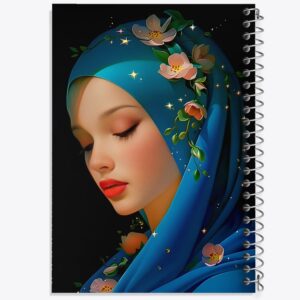 دفتر دخترانه با حجاب