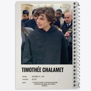 دفتر تیموتی شالامی (Timothée Chalamet)