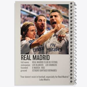 دفتر رئال مادرید (Real Madrid)