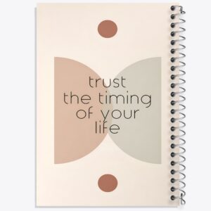 دفتر Trust The Timing Of Your Life