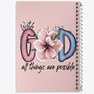 دفتر With God All Things Are Possible