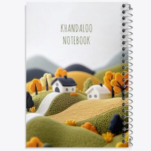 دفتر منظره پاییزی