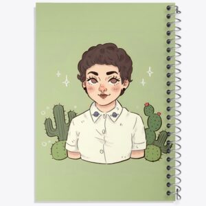 دفتر دختر و کاکتوس