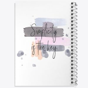 دفتر Simplicity If The Key