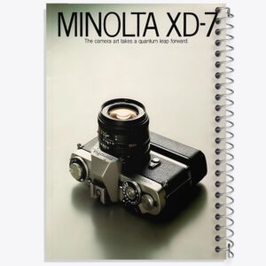 دفتر دوربین عکاسی (Minolta Xd-7)