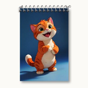 دفتر یادداشت گربه کیوت