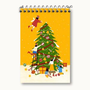 دفتر یادداشت درخت کریسمس