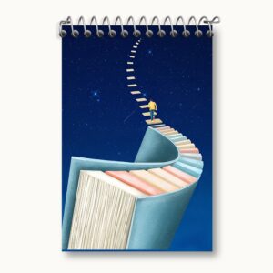 دفتر یادداشت کتاب روشنی مسیر