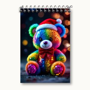 دفتر یادداشت خرس کریسمس