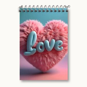 دفتر یادداشت Love