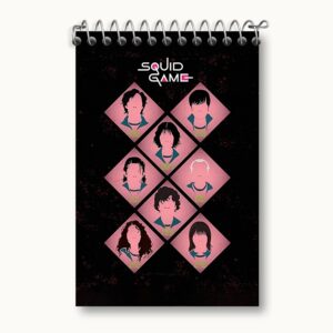 دفتر یادداشت بازی مرکب (Squid Game)