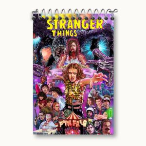 دفتر یادداشت استرنجر تینگز (Stranger Things)