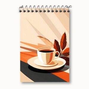 دفتر یادداشت فنجون قهوه