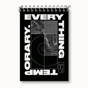 دفتر یادداشت Every Thing Is Temporary