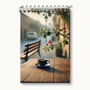 دفتر یادداشت فنجون قهوه