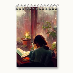 دفتر یادداشت دختر کتابخوان