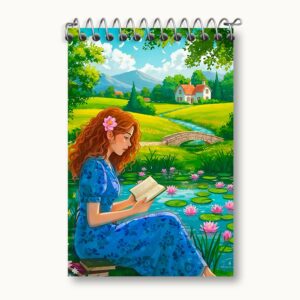 دفتر یادداشت دختر کتابخوان