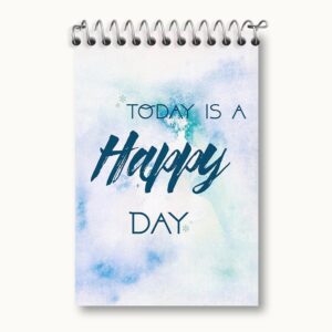 دفتر یادداشت Today Is A Happy Day