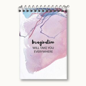 دفتر یادداشت Imagination Will Take You Everywhere