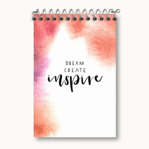 دفتر یادداشت Dream Create Inspire