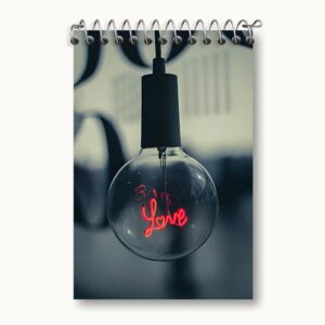 دفتر یادداشت Love