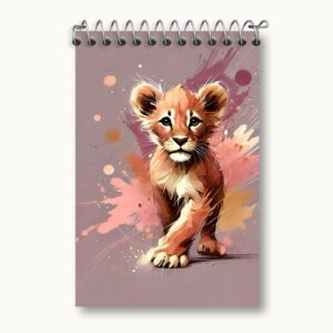 دفتر یادداشت توله شیر