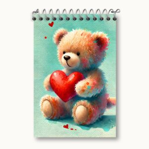 دفتر یادداشت خرس بامزه