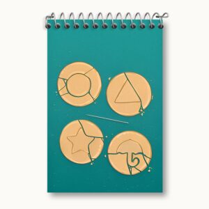 دفتر یادداشت بازی مرکب (Squid Game)