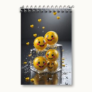 دفتر یادداشت ایموجی خنده