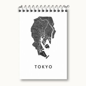 دفتر یادداشت نقشه توکیو