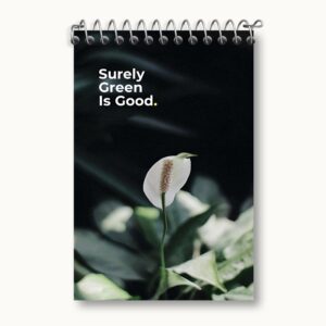 دفتر یادداشت Surely Green Is Good