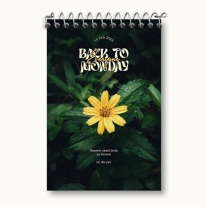 دفتر یادداشت Back To Monday Everyone