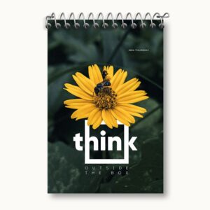 دفتر یادداشت Think Outside The Box