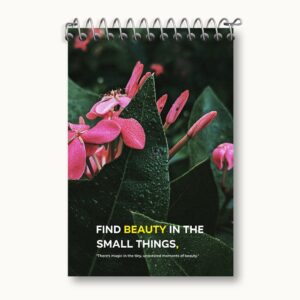 دفتر یادداشت Find Beauty In The Small Things