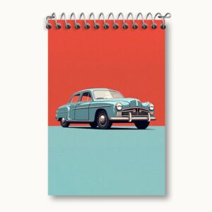 دفتر یادداشت ماشین کلاسیک