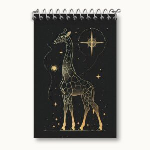 دفتر یادداشت زرافه مینیمال