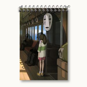 دفتر یادداشت انیمه شهر اشباح (Spirited Away)